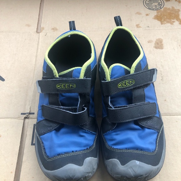 KEEN Speed Hound Men’s Blue Black / Evening Primrose 2 Slip On Shoes Size 7 - Picture 2 of 14